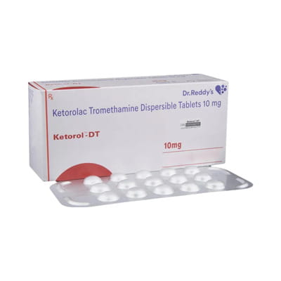 Ketolac Dt 10mg Strip Of 10 Tablets