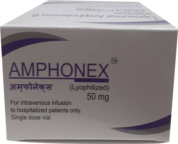 Amphonex 50mg Dry Vial Of 1 Powder For Infusion