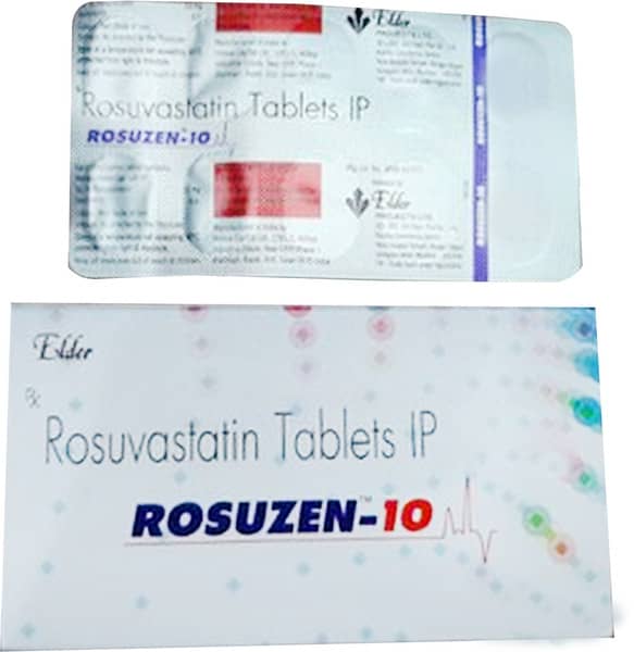 Rosuzen 10mg Strip Of 10 Tablets