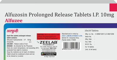Alfuzee Strip Of 10 Tablets