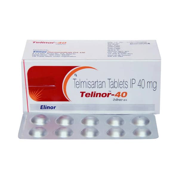 Telinor 40Mg Strip Of 10 Tablets