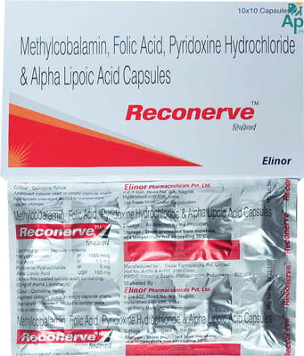Reconerve Forte Strip Of 10 Capsules