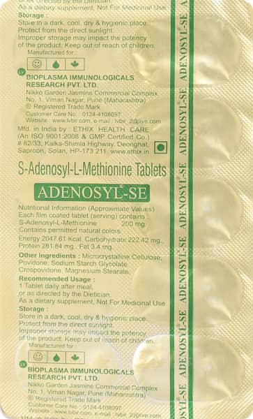 Adenosyl Se 200mg Strip Of 10 Tablets