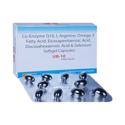 Ub 10 Strip Of 10 Capsules