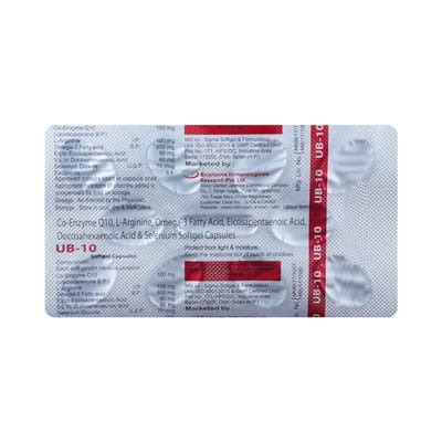 Ub 10 Strip Of 10 Capsules