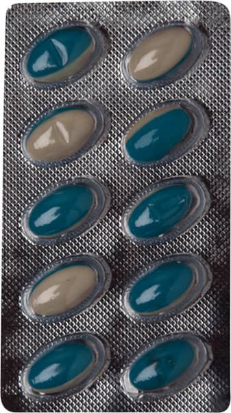 Convical Strip Of 10 Softgel Capsules