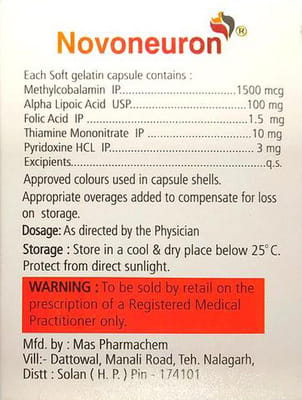 Novoneuron Strip Of 10 Capsules