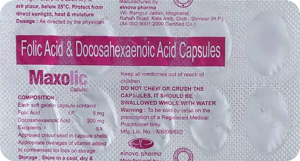 Maxolic Strip Of 10 Capsules