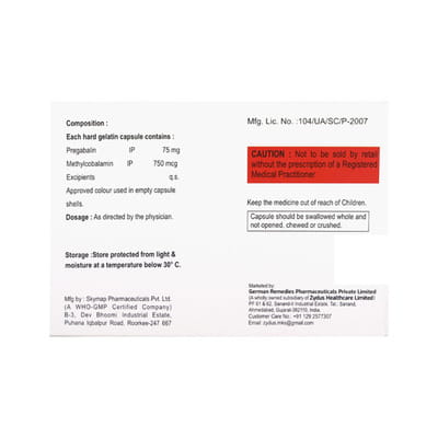 Prosovit M 75mg Strip Of 10 Capsules