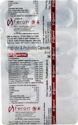 P Biotic Strip Of 10 Capsules