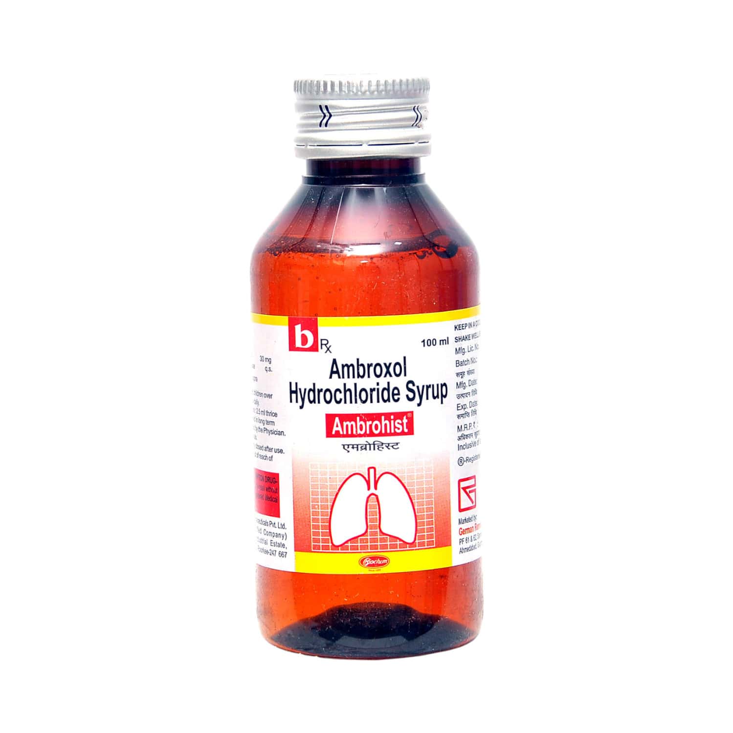 Ambrohist 30 MG Syrup (100): Uses, Side Effects, Price & Dosage | PharmEasy