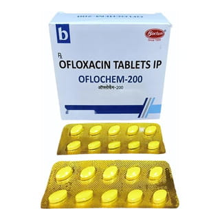 Oflochem 200Mg Strip Of 10 Tablets