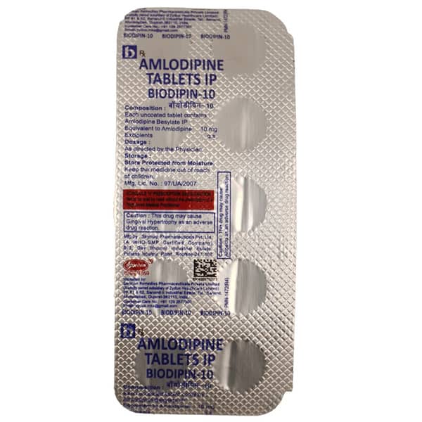 Biodipin 10Mg Strip Of 10 Tablets
