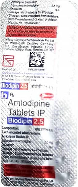 Biodipin 2.5mg Strip Of 10 Tablets