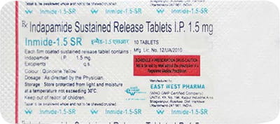 Inpamide Sr 1.5mg Tablet