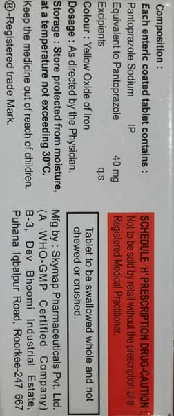 Peptilcer 40mg Tablet