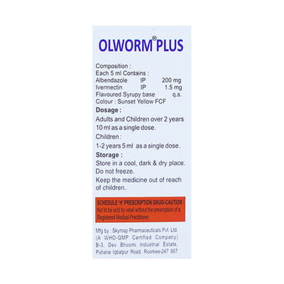 Olworm Plus Suspension 10ml
