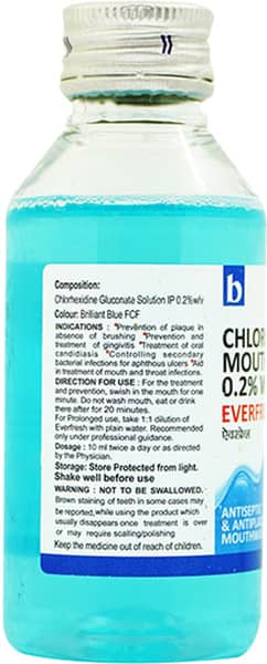 Everfresh 0.2% Bottle Of 100ml Mouthwash