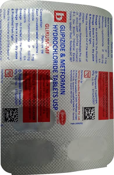 Glirum Mf Strip Of 10 Tablets