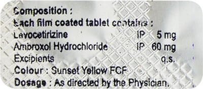 Lecet Am Strip Of 10 Tablets