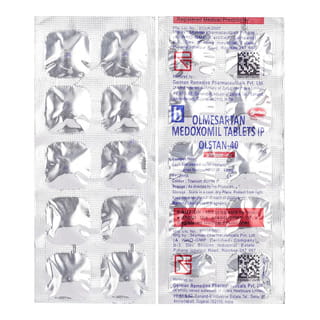 Olstan 40Mg Strip Of 10 Tablets