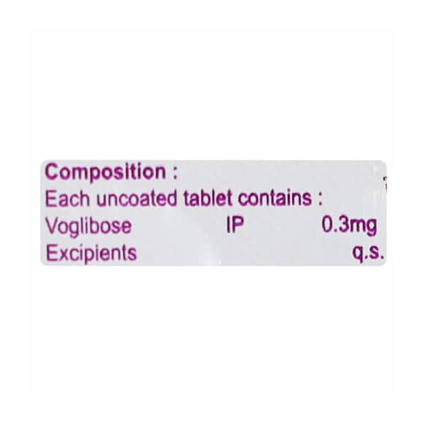 Zarbose 0.3mg Strip Of 10 Tablets