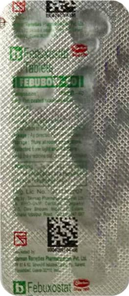 Febubow 40Mg Strip Of 10 Tablets