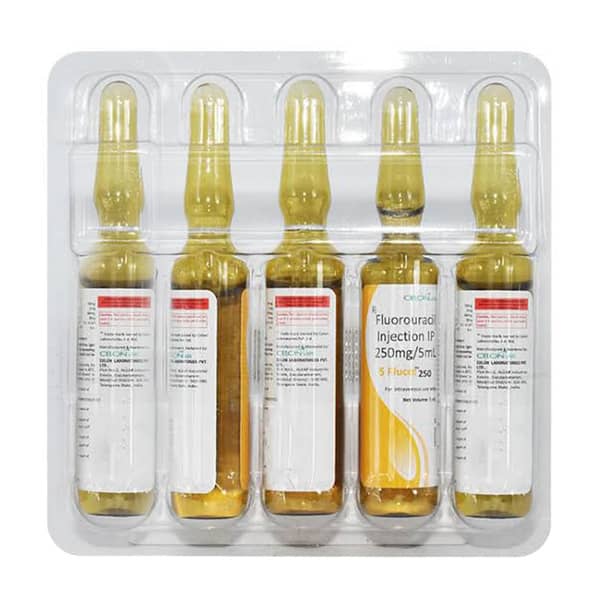5 Flucel 250Mg Ampoule Of 5Ml Injection
