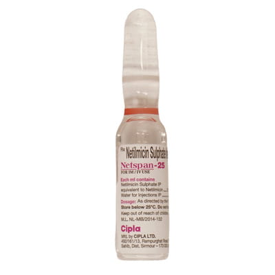 Netspan 25mg Ampoule Of 1ml Injection