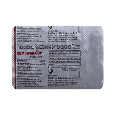 Combipara Sp Strip Of 10 Tablets