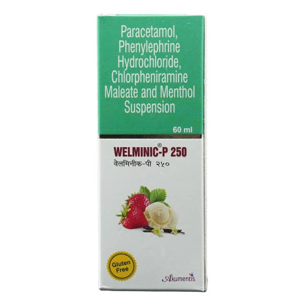 Welminic P 250mg Bottle Of 60ml Suspension