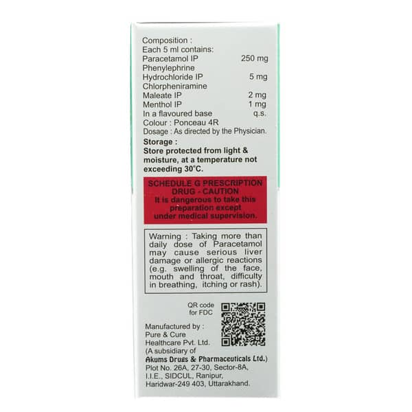 Welminic P 250mg Bottle Of 60ml Suspension