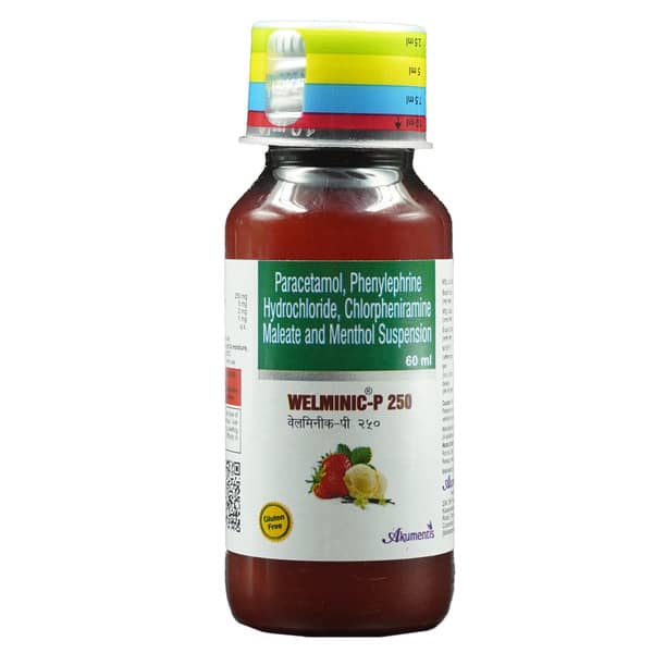 Welminic P 250mg Bottle Of 60ml Suspension