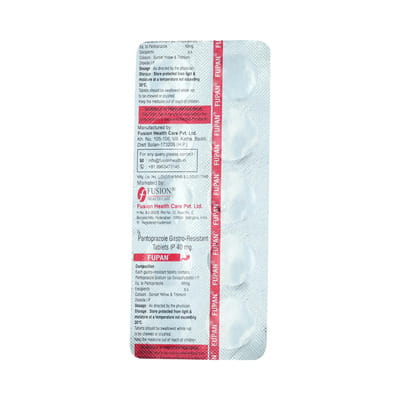 Fupan 40mg Strip Of 10 Tablets