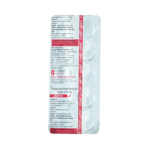 Fupan 40mg Strip Of 10 Tablets