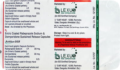 Rebilex Dsr Strip Of 10 Capsules