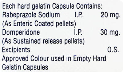 Rebilex Dsr Strip Of 10 Capsules