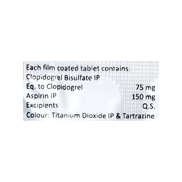 Cugrel A 150Mg Strip Of 10 Tablets
