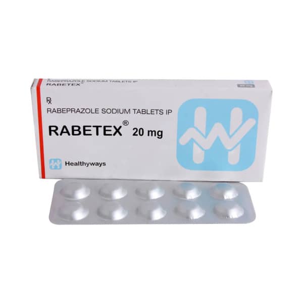 Rabetex 20Mg Strip Of 10 Tablets