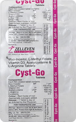 Cyst Go Strip Of 10 Tablets