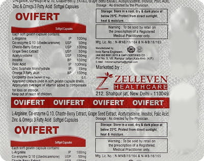 Ovifert Strip Of 10 Capsules