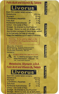 Livorus Strip Of 10 Tablets