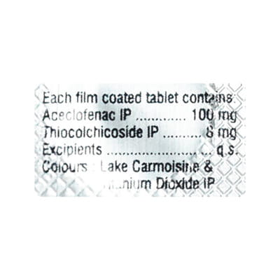 Celfast Mr 8/100mg Strip Of 10 Tablets