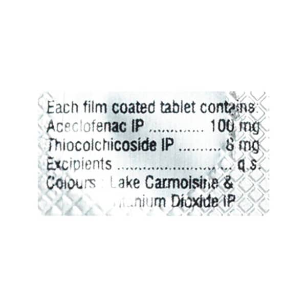 Celfast Mr 8/100mg Strip Of 10 Tablets