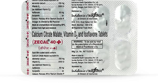 ज़ेकल 40 प्लस टैबलेट