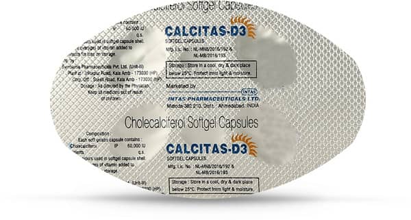 Calcitas D3 Capsules