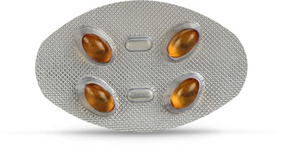 Calcitas D3 Strip Of 4 Softgel Capsules