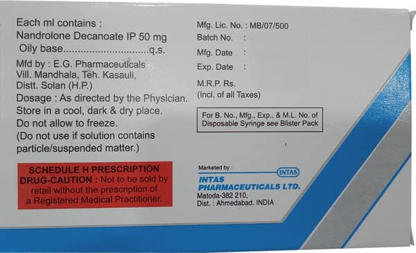 Deca Intabolin 50mg Injection 1x1ml