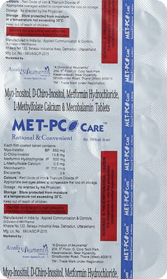 Met Pco Care Strip Of 10 Tablets