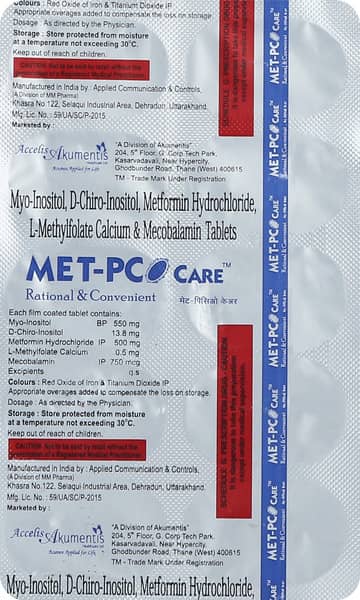 MET-PCO CARETABLET